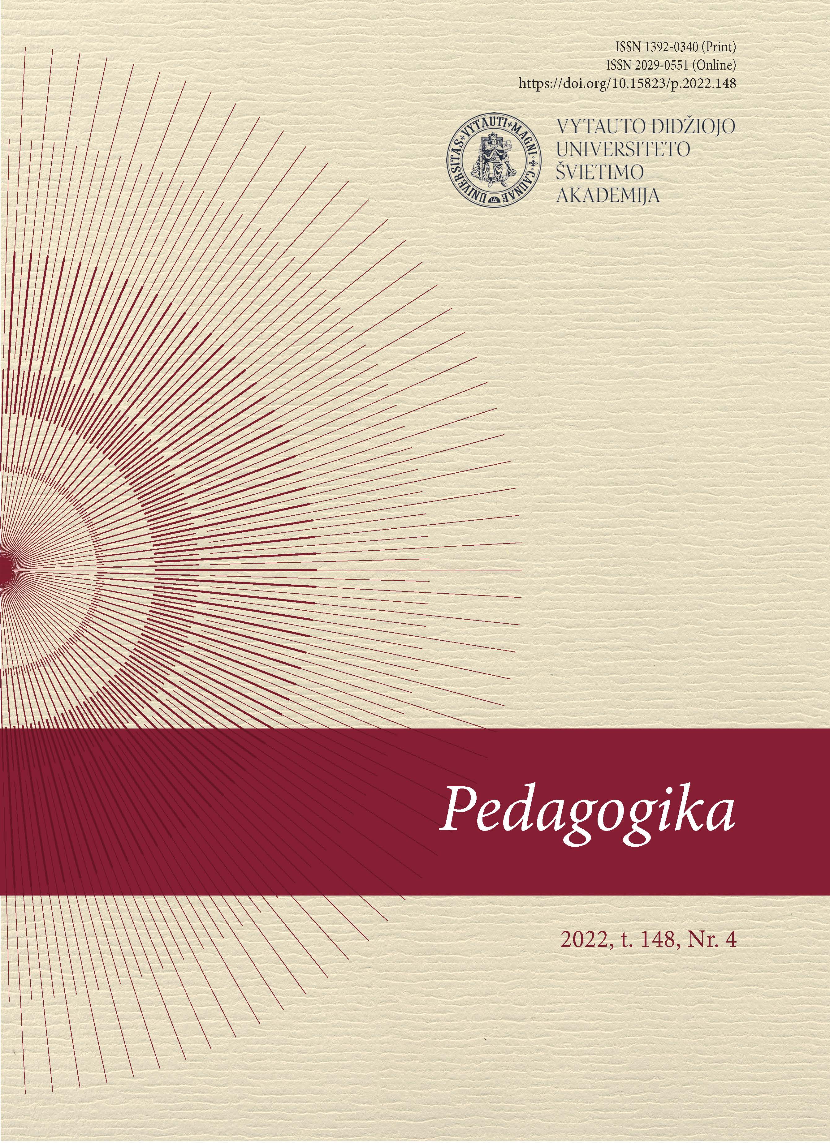 					View Vol. 148 No. 4 (2022): Pedagogika
				