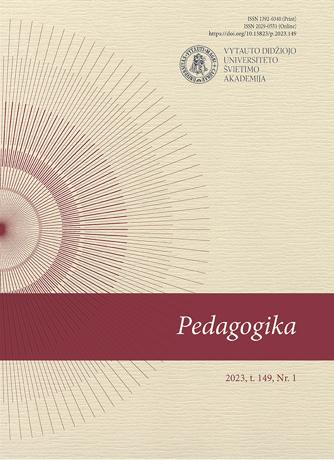 					View Vol. 149 No. 1 (2023): Pedagogika
				