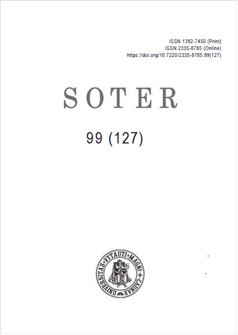 					View No. 99 (127) (2026): SOTER: Journal of Religious Science
				