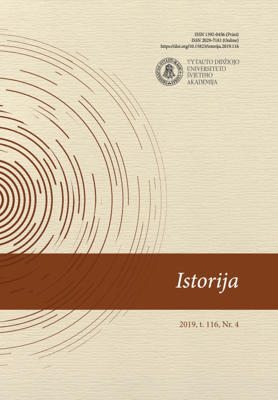 					View Vol. 116 No. 4 (2019): History
				