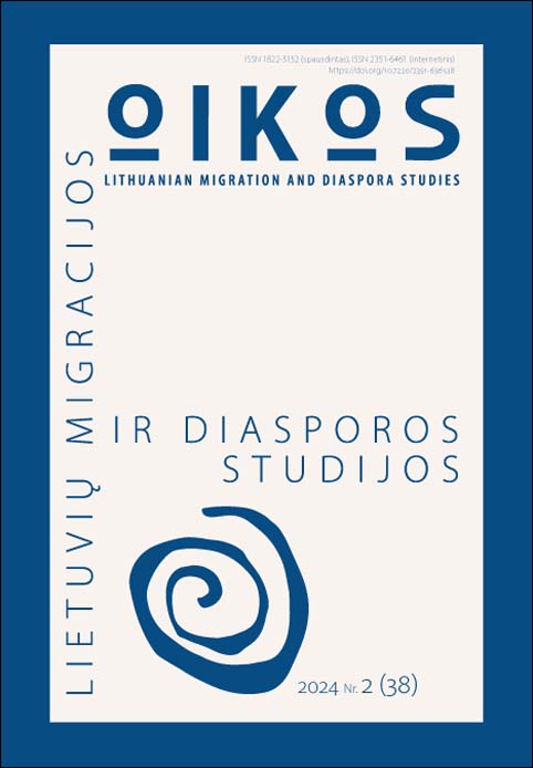 					View Vol. 2 No. 38 (2024): OIKOS: Lithuanian Migration and Diaspora Studies
				