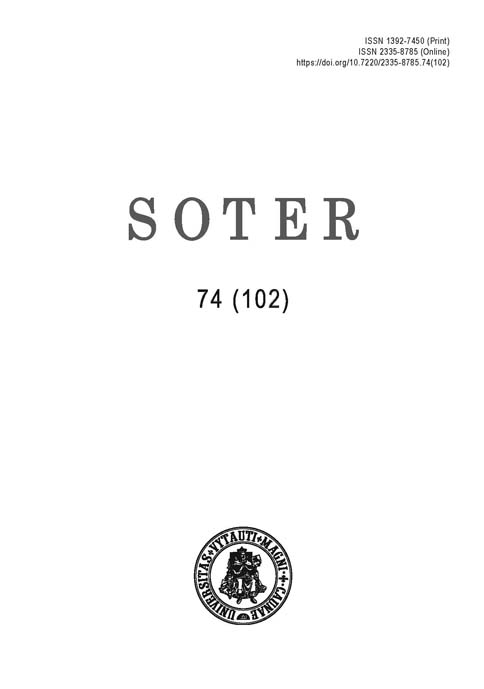 					View No. 74 (102) (2020): Soter
				