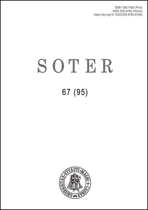 					View No. 67 (95) (2018): Soter
				