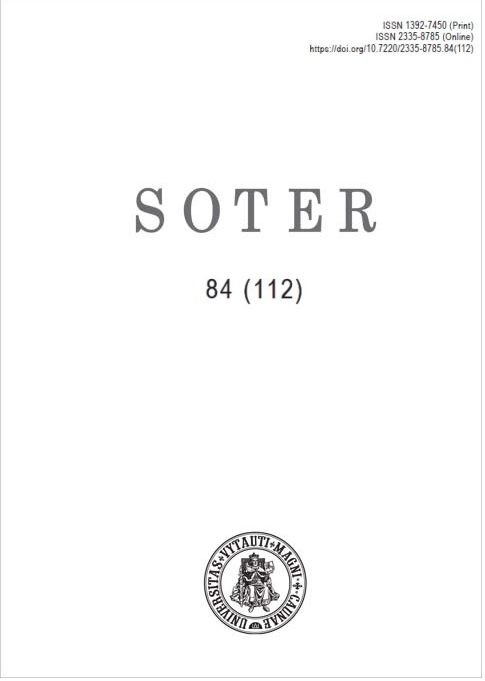 					View No. 84 (112) (2022): Soter
				