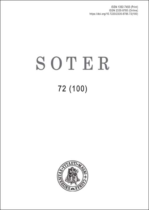 					View No. 72 (100) (2019): Soter
				