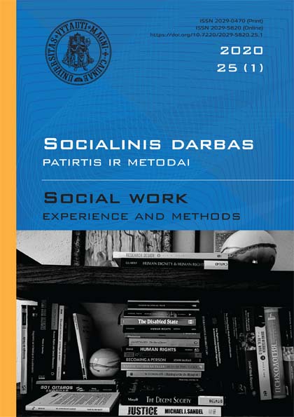 					View Vol. 1 No. 25 (2020): Social Work. Experience and Methods 
				