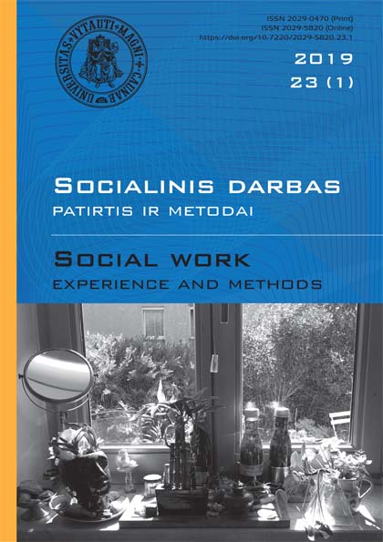 					View Vol. 23 No. 1 (2019): Social Work. Experience and Methods
				