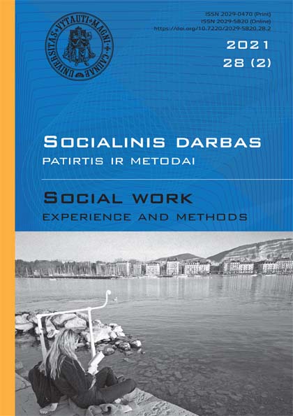 					View Vol. 2 No. 28 (2021): Social Work. Experience and Methods
				