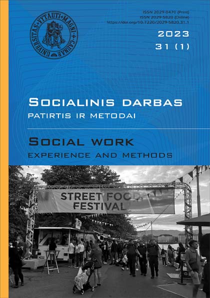 					View Vol. 1 No. 31 (2023): Social Work. Experience and Methods
				