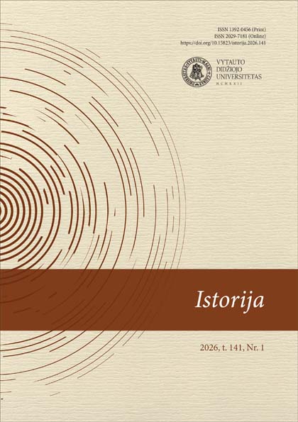 					Peržiūrėti T. 141 Nr. 1 (2026): Istorija
				