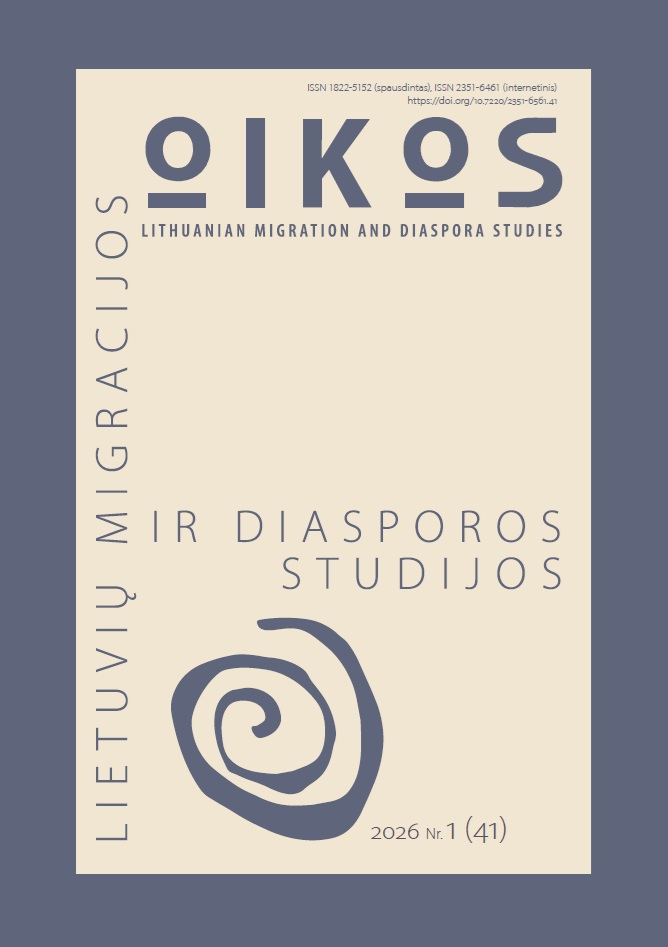 					Peržiūrėti Nr. 1(41) (2026): OIKOS: Lietuvių migracijos ir diasporos studijos
				